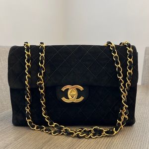 CHANEL vintage maxi flap bag